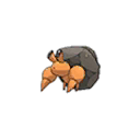 Dwebble w grze Ultra Sun / Ultra Moon