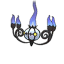 Chandelure w grze Ultra Sun / Ultra Moon