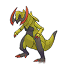 Haxorus w grze Ultra Sun / Ultra Moon