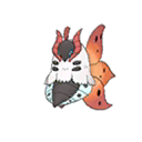 Volcarona w grze Ultra Sun / Ultra Moon