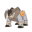 Terrakion w grze Ultra Sun / Ultra Moon
