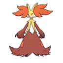 Delphox w grze Ultra Sun / Ultra Moon