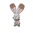 Bunnelby w grze Ultra Sun / Ultra Moon