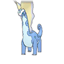 Aurorus w grze Ultra Sun / Ultra Moon