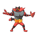 Incineroar w grze Ultra Sun / Ultra Moon