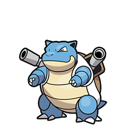 Blastoise w grze Pokemon Brilliant Diamond