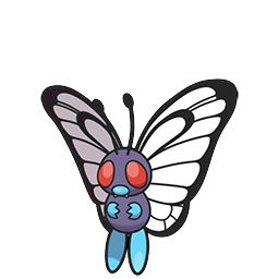 Butterfree w grze Pokemon Brilliant Diamond