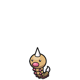 Weedle w grze Pokemon Brilliant Diamond