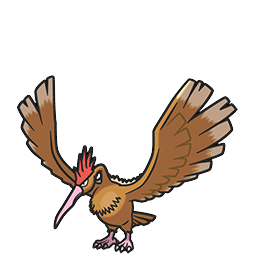 Fearow w grze Pokemon Brilliant Diamond