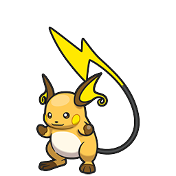 Raichu w grze Pokemon Brilliant Diamond