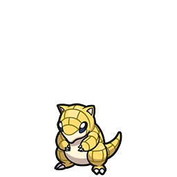 Sandshrew w grze Pokemon Brilliant Diamond
