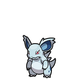 Nidorina w grze Pokemon Brilliant Diamond