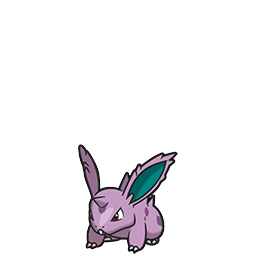 Nidoran♂ w grze Pokemon Brilliant Diamond