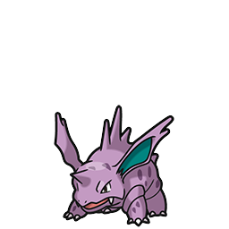 Nidorino w grze Pokemon Brilliant Diamond