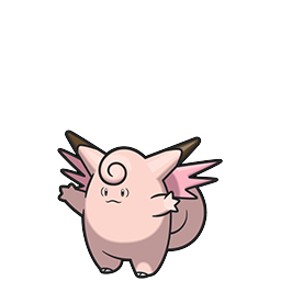 Clefable w grze Pokemon Brilliant Diamond