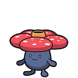 Vileplume w grze Pokemon Brilliant Diamond