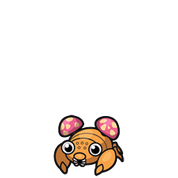 Paras w grze Pokemon Brilliant Diamond