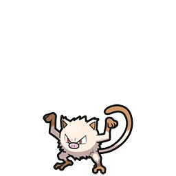 Mankey w grze Pokemon Brilliant Diamond