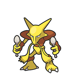 Alakazam w grze Pokemon Brilliant Diamond