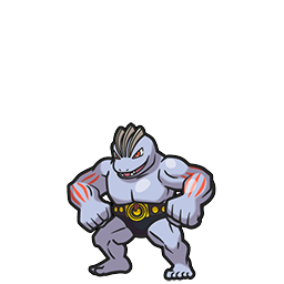 Machoke w grze Pokemon Brilliant Diamond