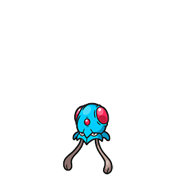Tentacool w grze Pokemon Brilliant Diamond