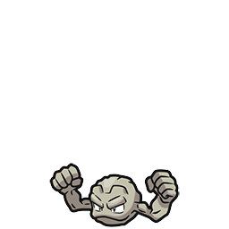 Geodude w grze Pokemon Brilliant Diamond