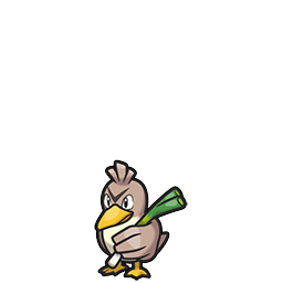 Farfetchd w grze Pokemon Brilliant Diamond
