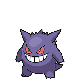 Gengar w grze Pokemon Brilliant Diamond