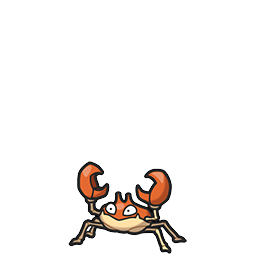 Krabby w grze Pokemon Brilliant Diamond
