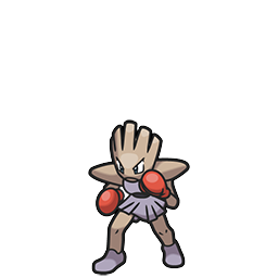 Hitmonchan w grze Brilliant Diamond / Shining Pearl