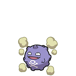 Koffing w grze Brilliant Diamond / Shining Pearl