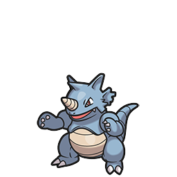 Rhydon w grze Brilliant Diamond / Shining Pearl