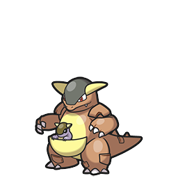 Kangaskhan w grze Brilliant Diamond / Shining Pearl