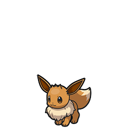 Eevee w grze Brilliant Diamond / Shining Pearl