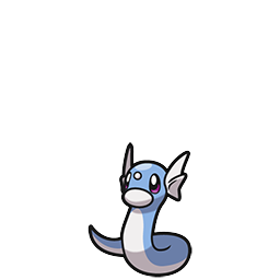 Dratini w grze Brilliant Diamond / Shining Pearl