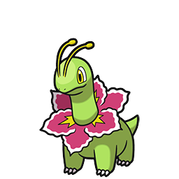 Meganium w grze Brilliant Diamond / Shining Pearl