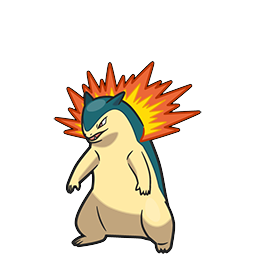 Typhlosion w grze Brilliant Diamond / Shining Pearl