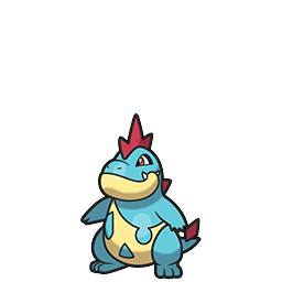 Croconaw w grze Brilliant Diamond / Shining Pearl
