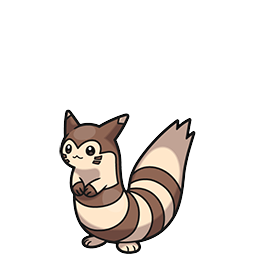 Furret w grze Brilliant Diamond / Shining Pearl