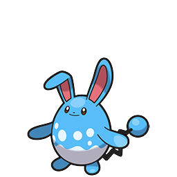 Azumarill w grze Brilliant Diamond / Shining Pearl