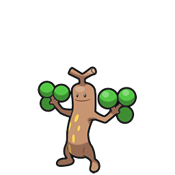 Sudowoodo w grze Brilliant Diamond / Shining Pearl