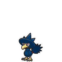 Murkrow w grze Brilliant Diamond / Shining Pearl
