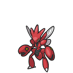 Scizor w grze Brilliant Diamond / Shining Pearl