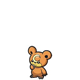 Teddiursa w grze Brilliant Diamond / Shining Pearl