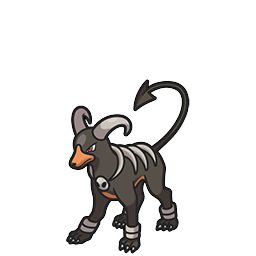 Houndoom w grze Brilliant Diamond / Shining Pearl