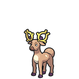 Stantler w grze Brilliant Diamond / Shining Pearl