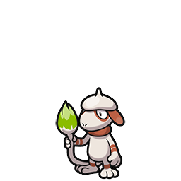 Smeargle w grze Brilliant Diamond / Shining Pearl