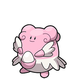Blissey w grze Brilliant Diamond / Shining Pearl