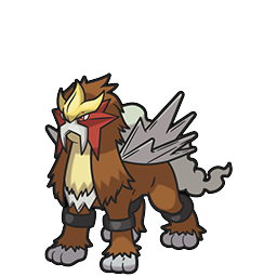 Entei w grze Brilliant Diamond / Shining Pearl