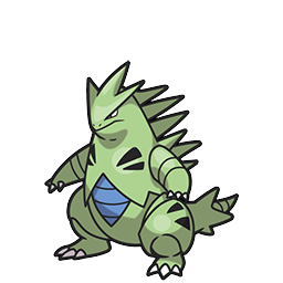 Tyranitar w grze Brilliant Diamond / Shining Pearl